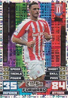 Marko Arnautovic Stoke City 2014/15 Topps Match Attax Man of the Match #390